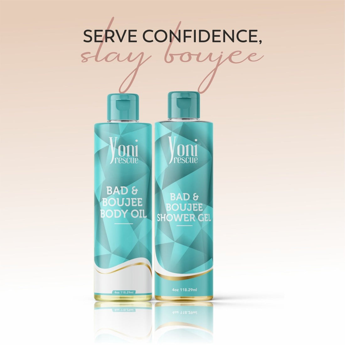 Bad and Boujee - Shower Gel + Body Oil Bundle - bundles - Yoni Rescue