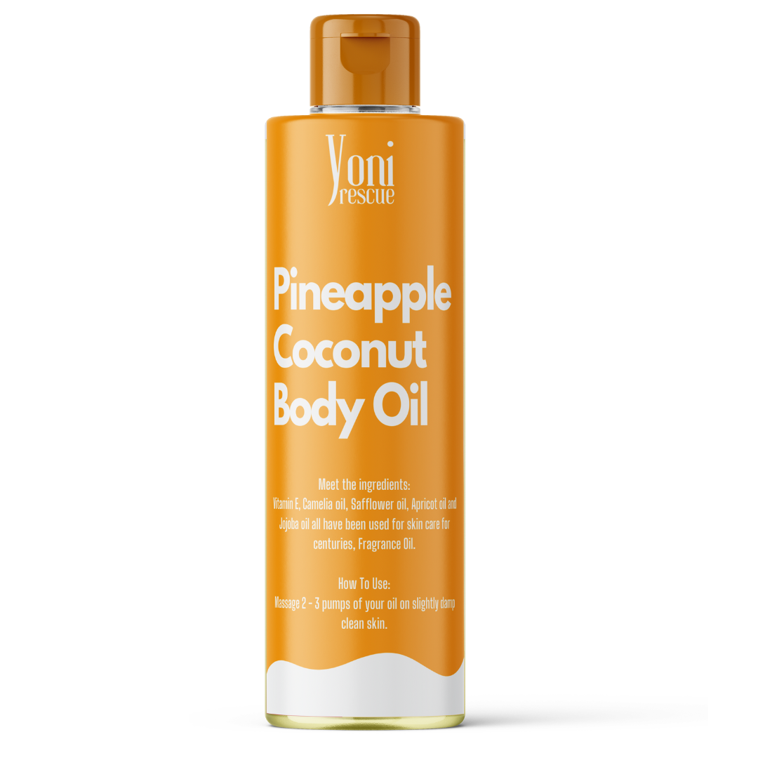 NEW! Pineapple Coconut Body Oil Yoni Rescue