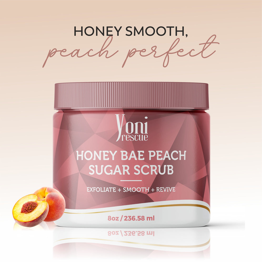 Honey Bae Peach - Sugar Scrub