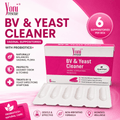 Bacterial Vaginosis Symptoms Relief | BV For Women | Natural Homeopathic Vaginal Ointment for Odor, Itching, BV, and Vaginal Microbiota Imbalance (6 counts) - Women Health - Yoni Rescue