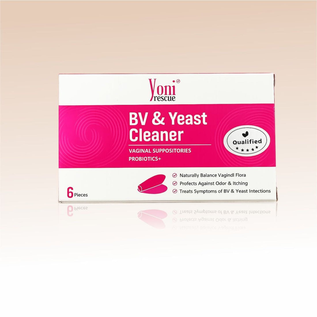 Bacterial Vaginosis Symptoms Relief | BV For Women | Natural Homeopathic Vaginal Ointment for Odor, Itching, BV, and Vaginal Microbiota Imbalance (6 counts) - Women Health - Yoni Rescue
