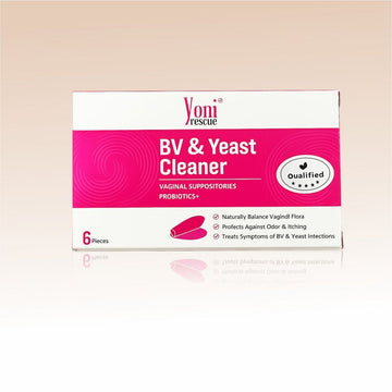 Bacterial Vaginosis Symptoms Relief | BV For Women | Natural Homeopathic Vaginal Ointment for Odor, Itching, BV, and Vaginal Microbiota Imbalance (6 counts) - Women Health - Yoni Rescue