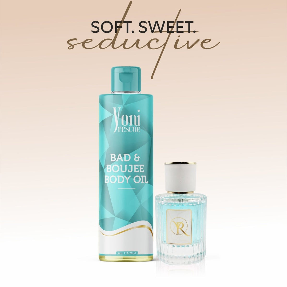 Bad & Boujee 2 pc Set - Body Oil + Eu De Parfum - bundles - Yoni Rescue