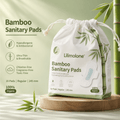 Bamboo Day/Night Pads & Liners, Extra Heavy, Unscented, Organic Bamboo, Vegan & Cruelty Free - Mentrual Care - Yoni Rescue