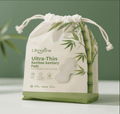 Bamboo Day/Night Pads & Liners, Extra Heavy, Unscented, Organic Bamboo, Vegan & Cruelty Free - Mentrual Care - Yoni Rescue