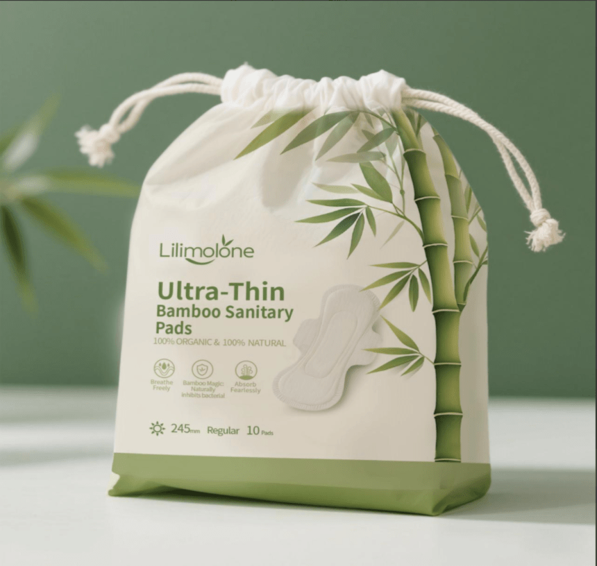 Bamboo Day/Night Pads & Liners, Extra Heavy, Unscented, Organic Bamboo, Vegan & Cruelty Free - Mentrual Care - Yoni Rescue