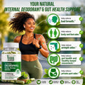 Chlorophyll Capsules 1000 mg - Natural Chlorophyll Pills for Women & Men - Highly BioAvailable Chlorophyll Supplement for Energy, Immunity, Skin + Internal Deodorant, 60 capsules - Women Health - Yoni Rescue