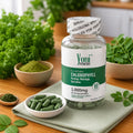 Chlorophyll Capsules 1000 mg - Natural Chlorophyll Pills for Women & Men - Highly BioAvailable Chlorophyll Supplement for Energy, Immunity, Skin + Internal Deodorant, 60 capsules - Women Health - Yoni Rescue