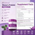 Feminine Probiotics Gummies with Slippery Elm for Women's pH Balance, Healthy Odor, Flora and Immune Support – 60 gummies - Women Health - Yoni Rescue