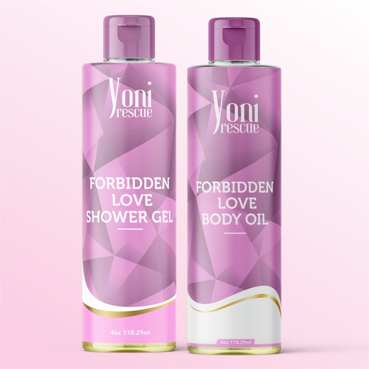 Forbidden Love Twin Pack - Shower Gel + Body Oil Bundle - bundles - Yoni Rescue