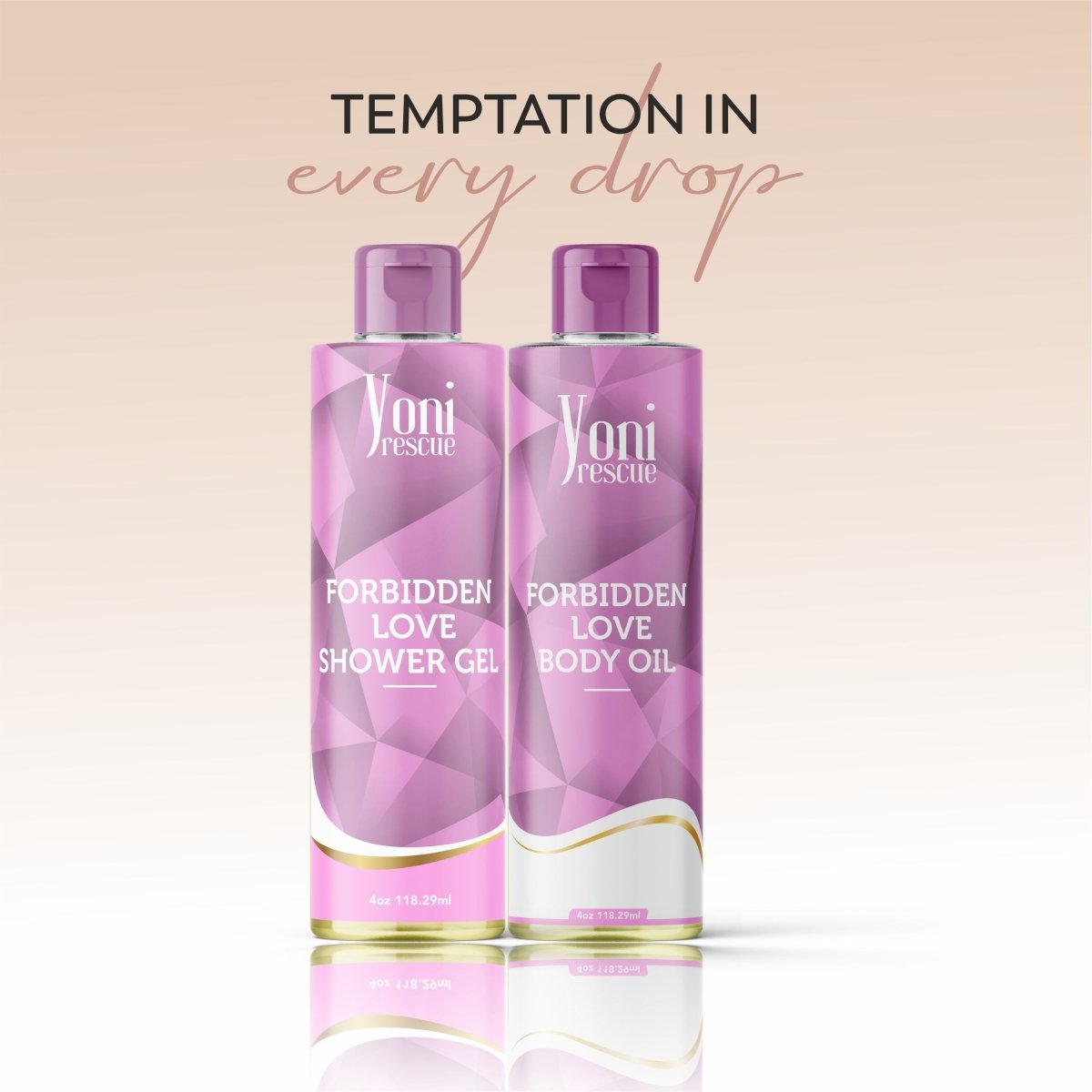 Forbidden Love Twin Pack - Shower Gel + Body Oil Bundle - bundles - Yoni Rescue