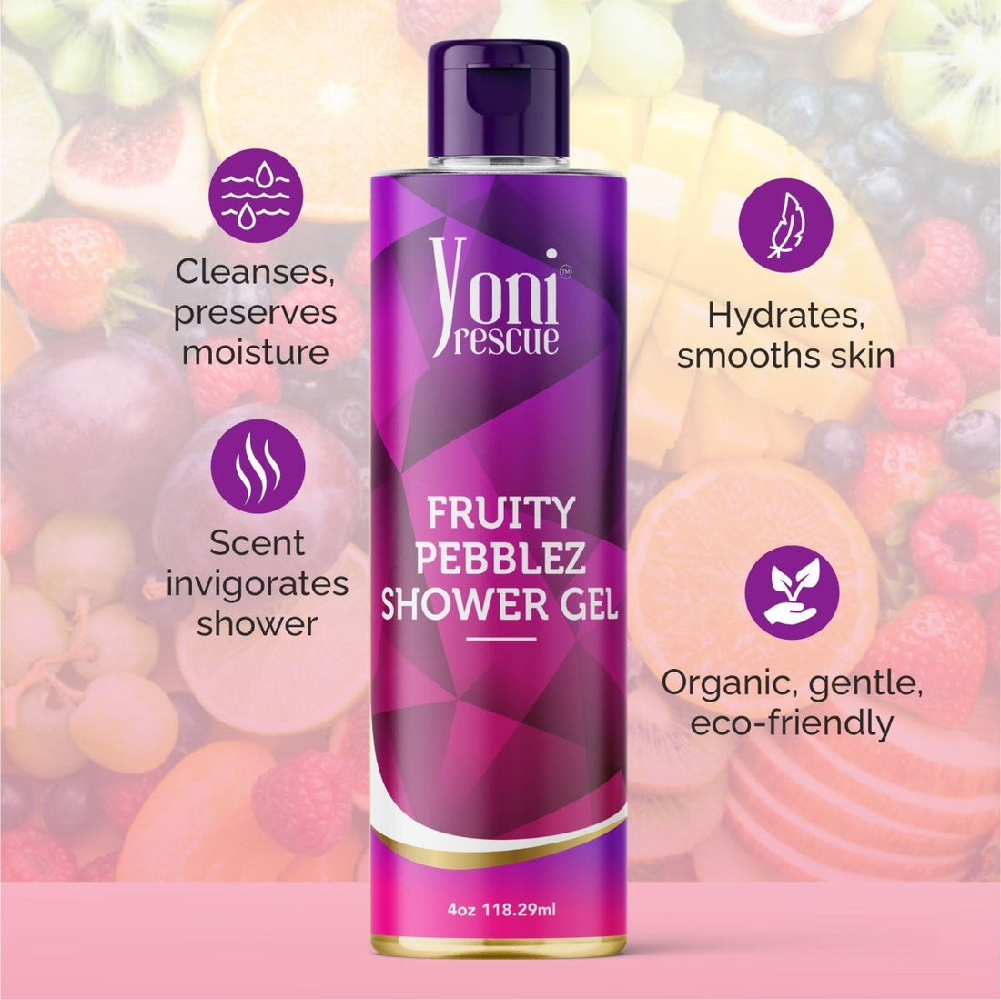 Fruity Pebblez - Shower Gel - Shower Gel - Yoni Rescue