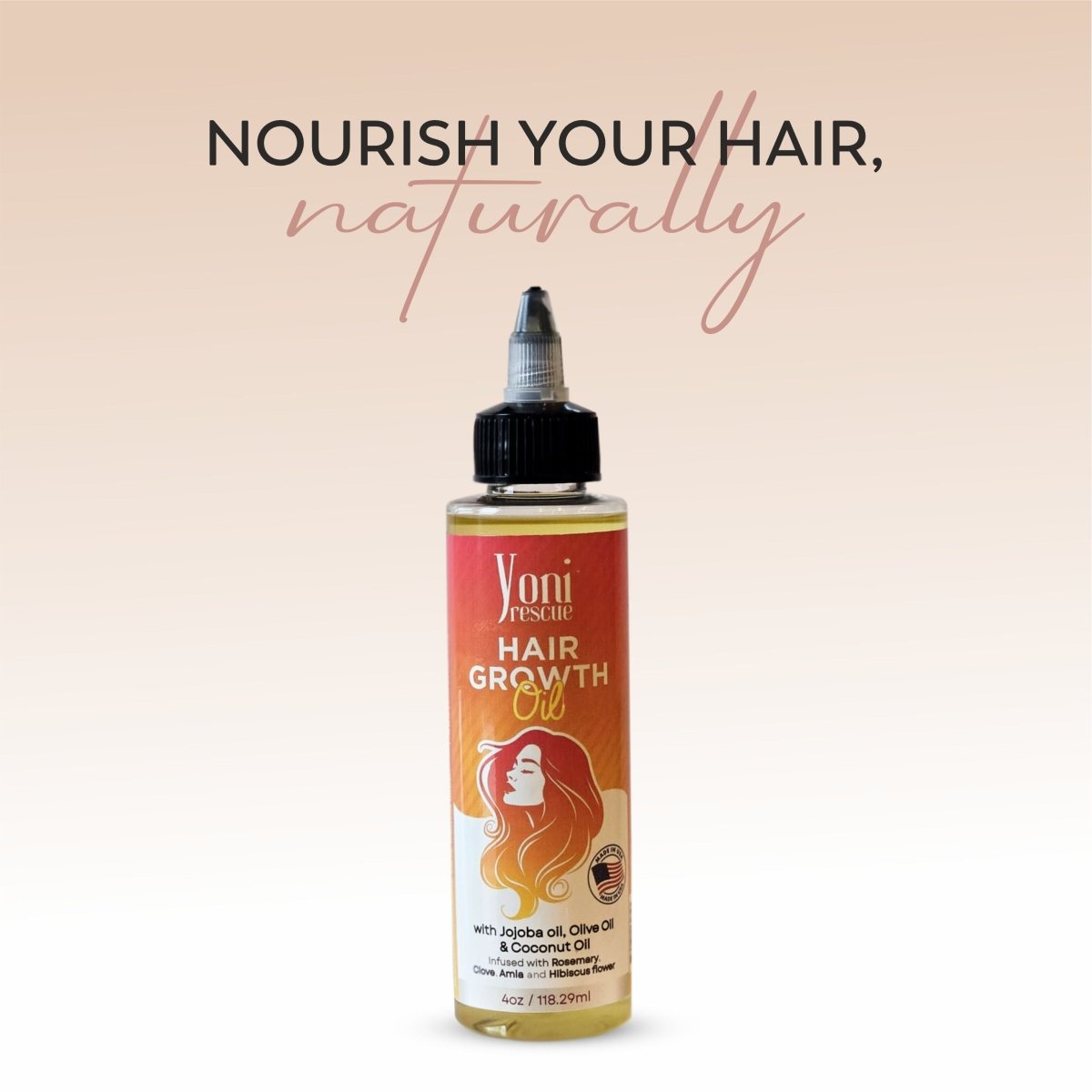 Hair Growth Oil - Twin Pack - Hair Oil - Yoni Rescue