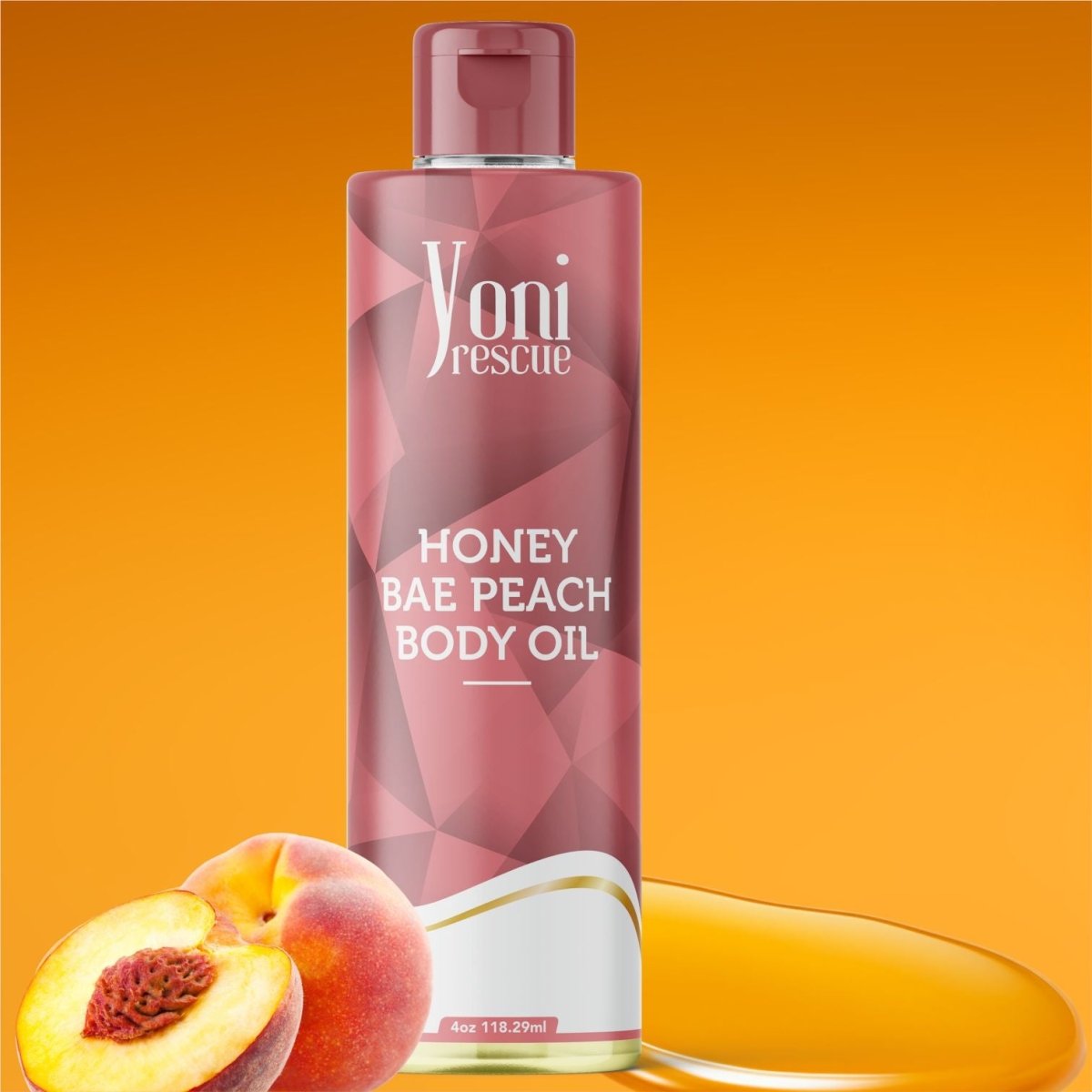 Honey Bae Peach - Body Oil - Body Oil - Yoni Rescue