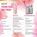 Natural Rejuvenating Yoni Oil for Dark Spots, Ingrown Hair, and Skin Brightening - Nourishing, Moisturizing Formula for All Skin Types - Yoni Oil - Yoni Rescue