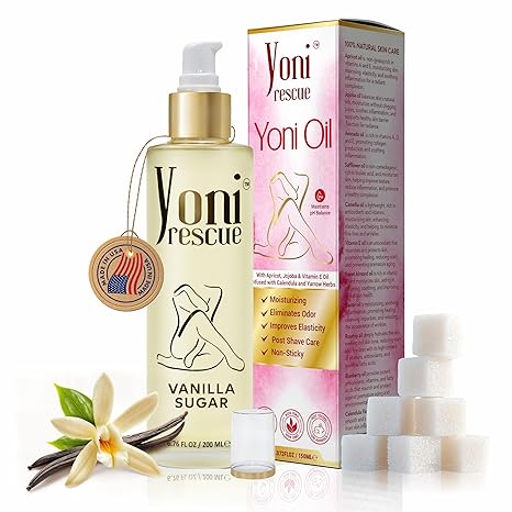 Natural Rejuvenating Yoni Oil for Dark Spots, Ingrown Hair, and Skin Brightening - Nourishing, Moisturizing Formula for All Skin Types - Yoni Oil - Yoni Rescue