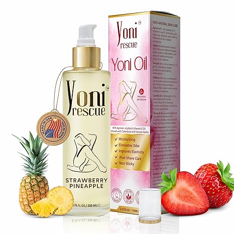 Natural Rejuvenating Yoni Oil for Dark Spots, Ingrown Hair, and Skin Brightening - Nourishing, Moisturizing Formula for All Skin Types - Yoni Oil - Yoni Rescue