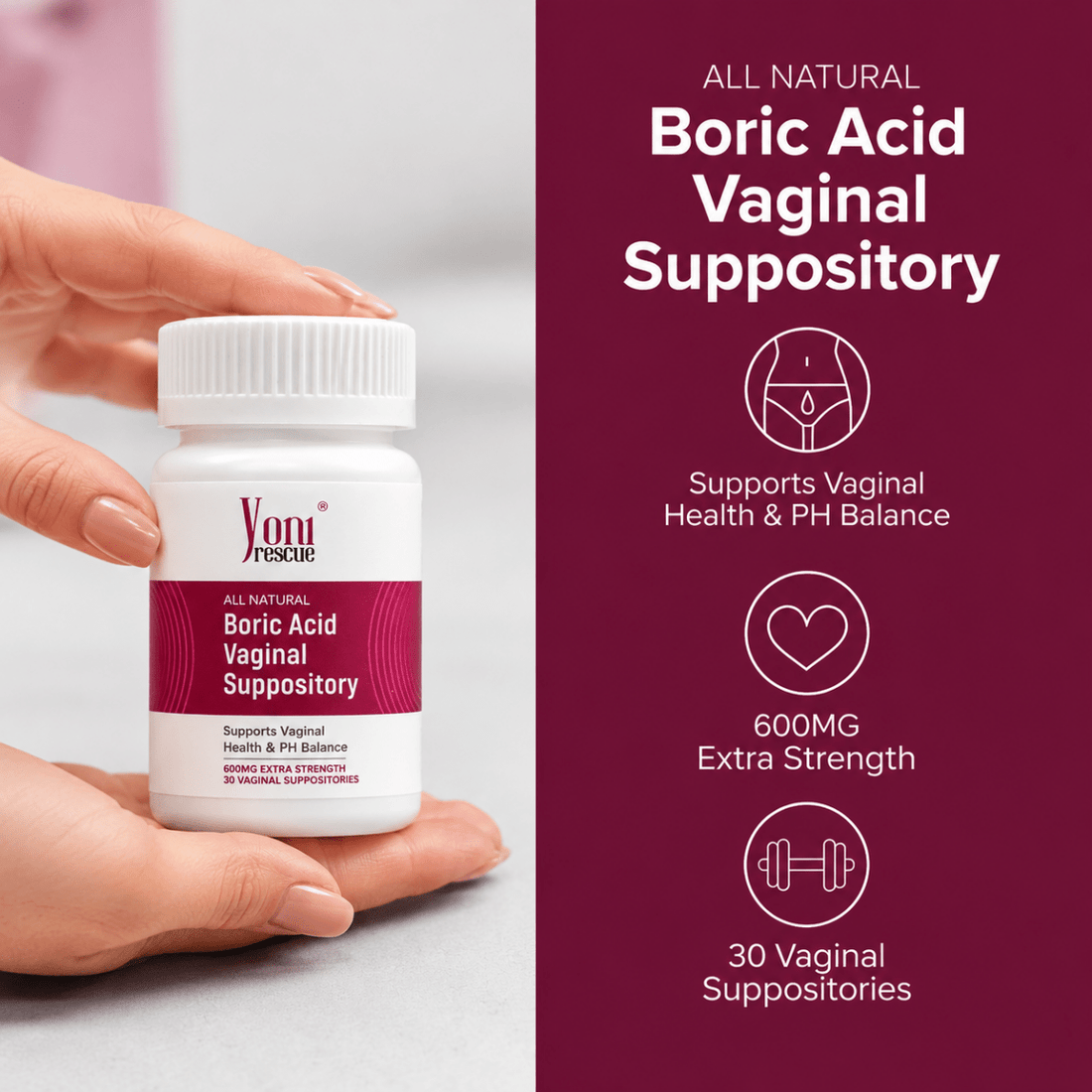 pH Balance - For Odor, BV, Yeast Infections & pH Balance - Women Health - Yoni Rescue