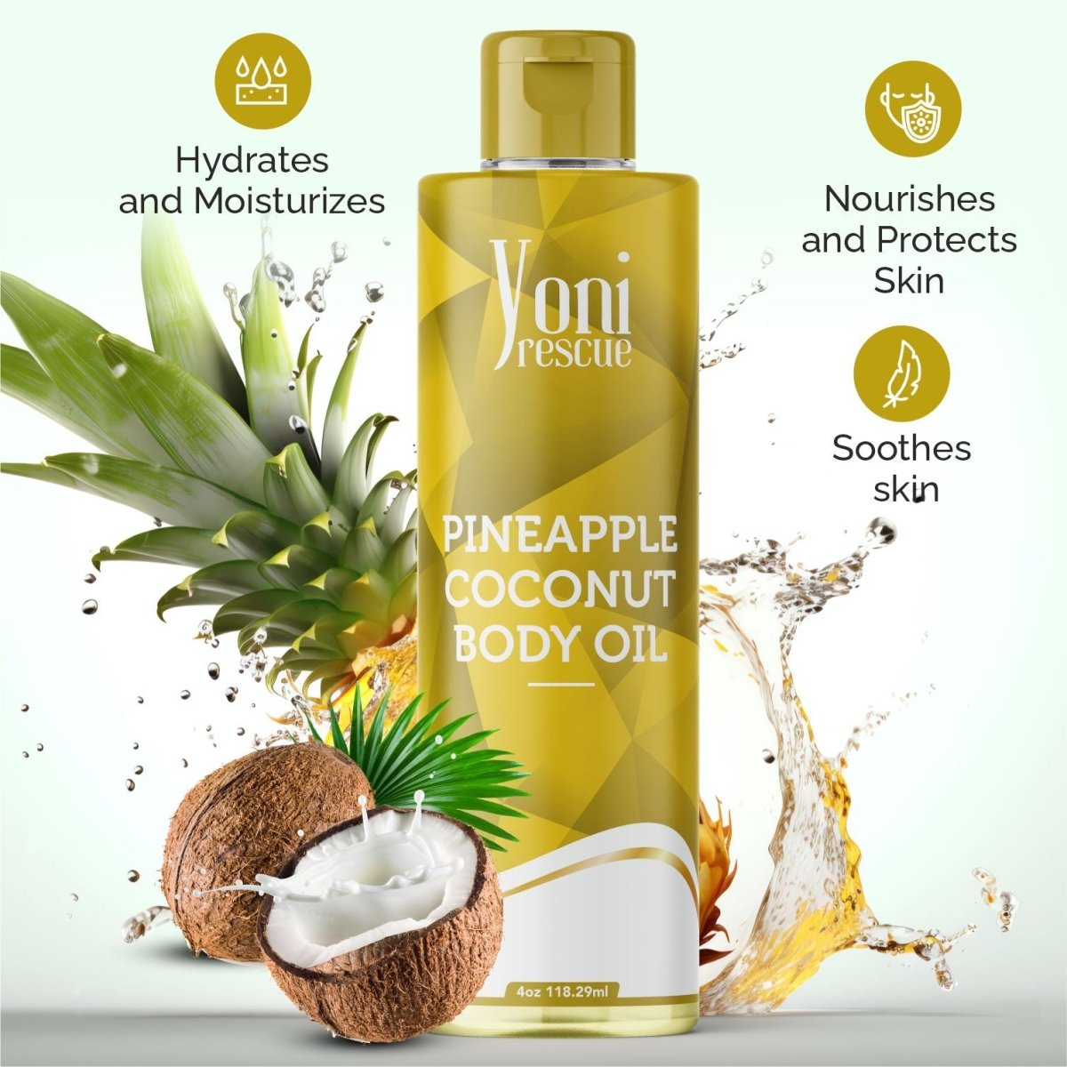 Pineapple Coconut - Body Oil - Body Oil - Yoni Rescue