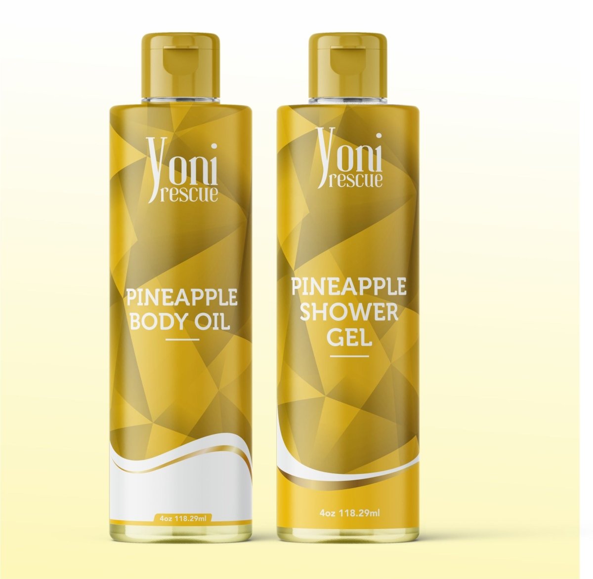 Pineapple Twin Pack - Shower Gel + Body Oil Bundle - bundles - Yoni Rescue