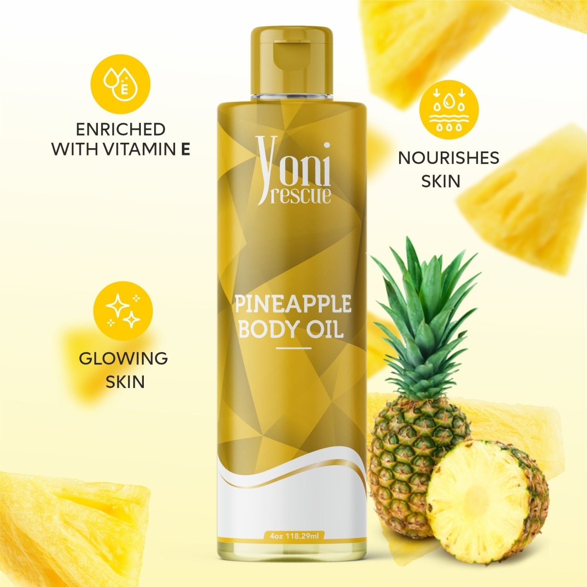 Pineapple Twin Pack - Shower Gel + Body Oil Bundle - bundles - Yoni Rescue