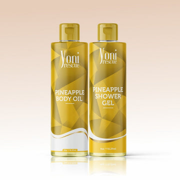 Pineapple Twin Pack - Shower Gel + Body Oil Bundle - bundles - Yoni Rescue