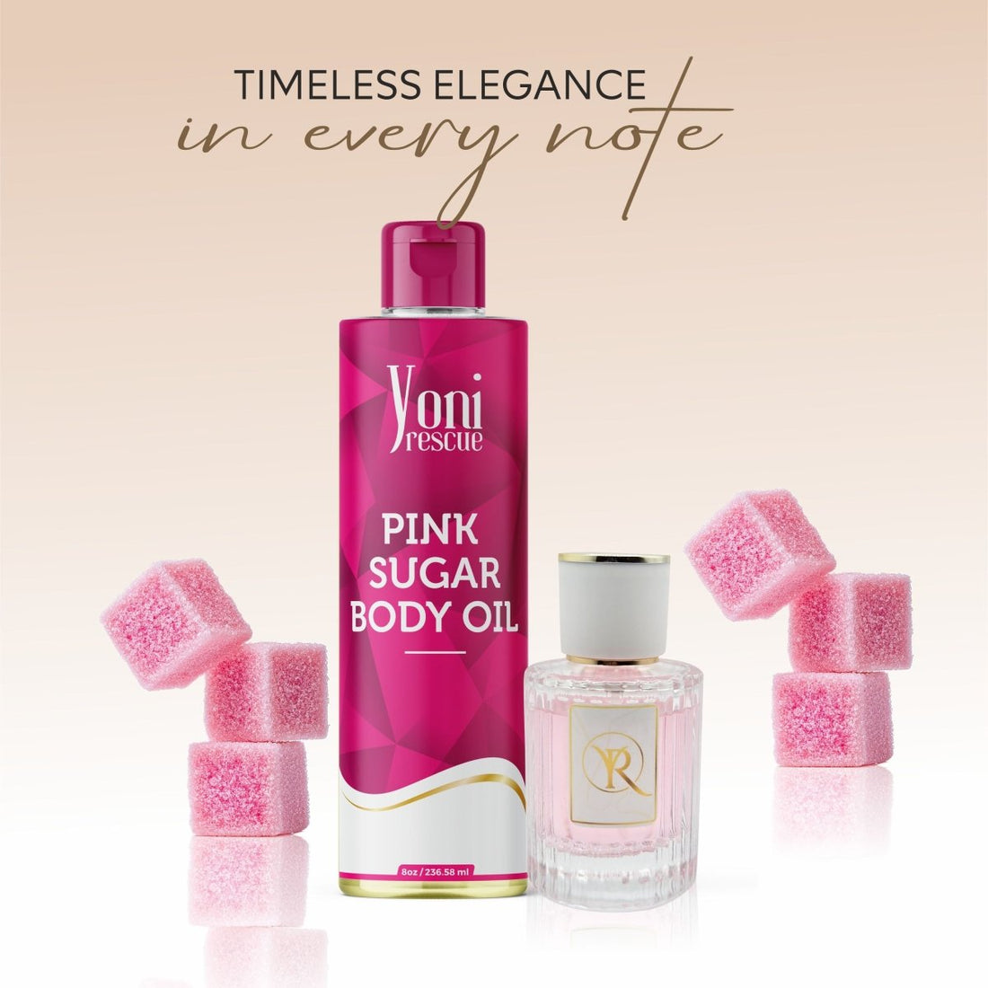 Pink Sugar 2 pc set - Body Oil + Eu De Parfum - bundles - Yoni Rescue