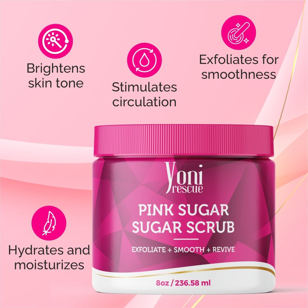 Pink Sugar - Sugar Scrub - Sugar Scrub - Yoni Rescue