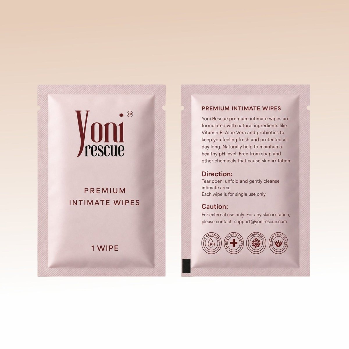 Premium Luxury Intimate Wipes - Women Health - Yoni Rescue