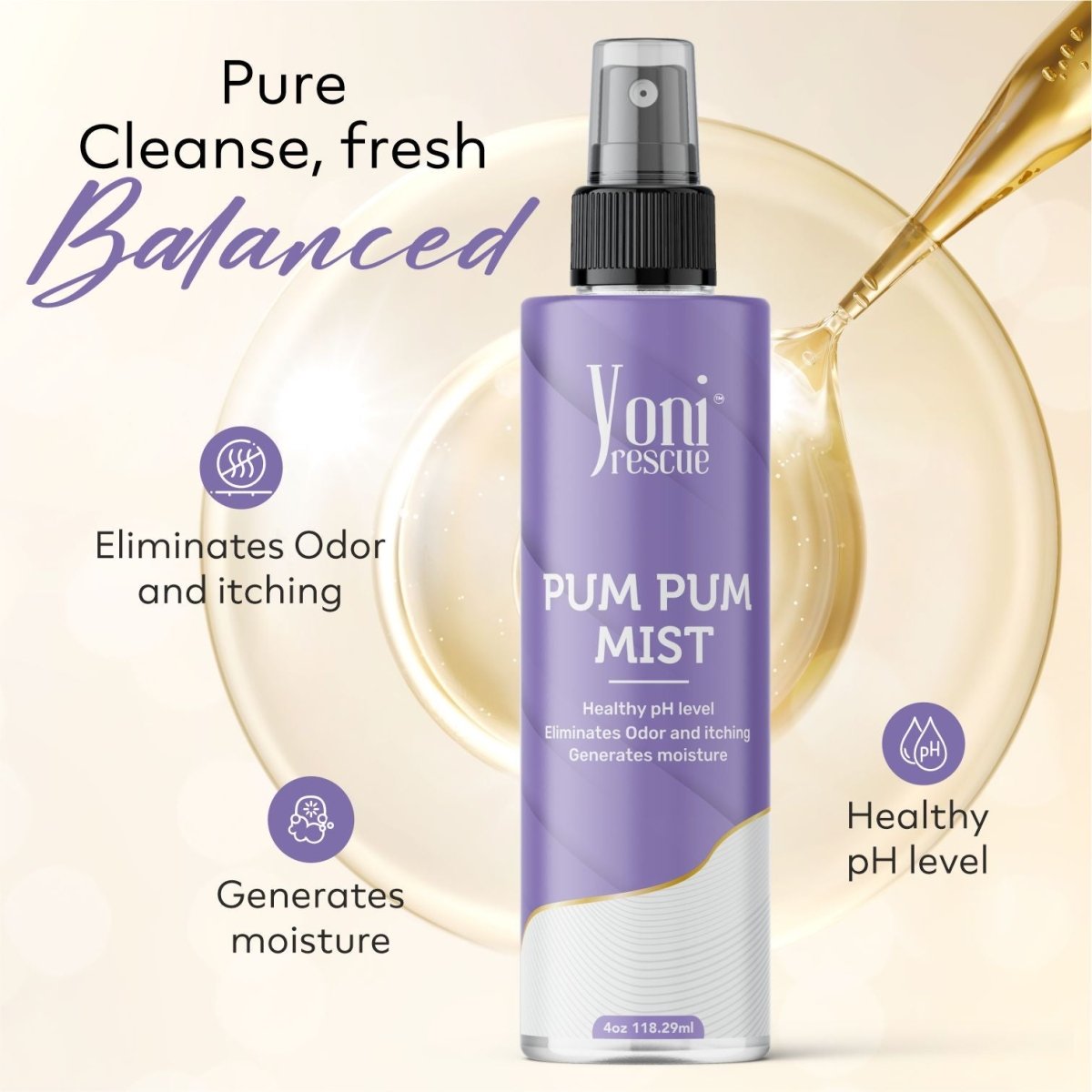 Pum Pum Mist - Women Health - Yoni Rescue