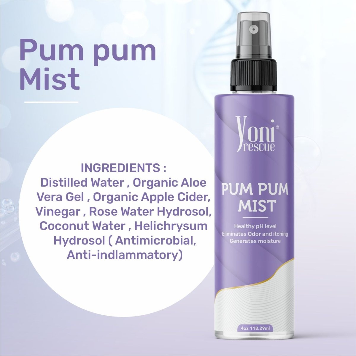 Pum Pum Mist - Women Health - Yoni Rescue