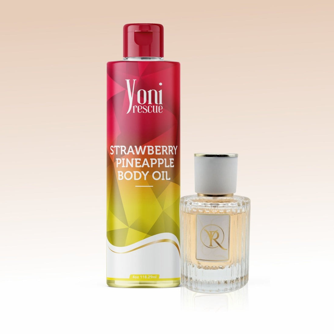 Strawberry Pineapple 2 pc set - Body Oil + Eu De Parfum - bundles - Yoni Rescue