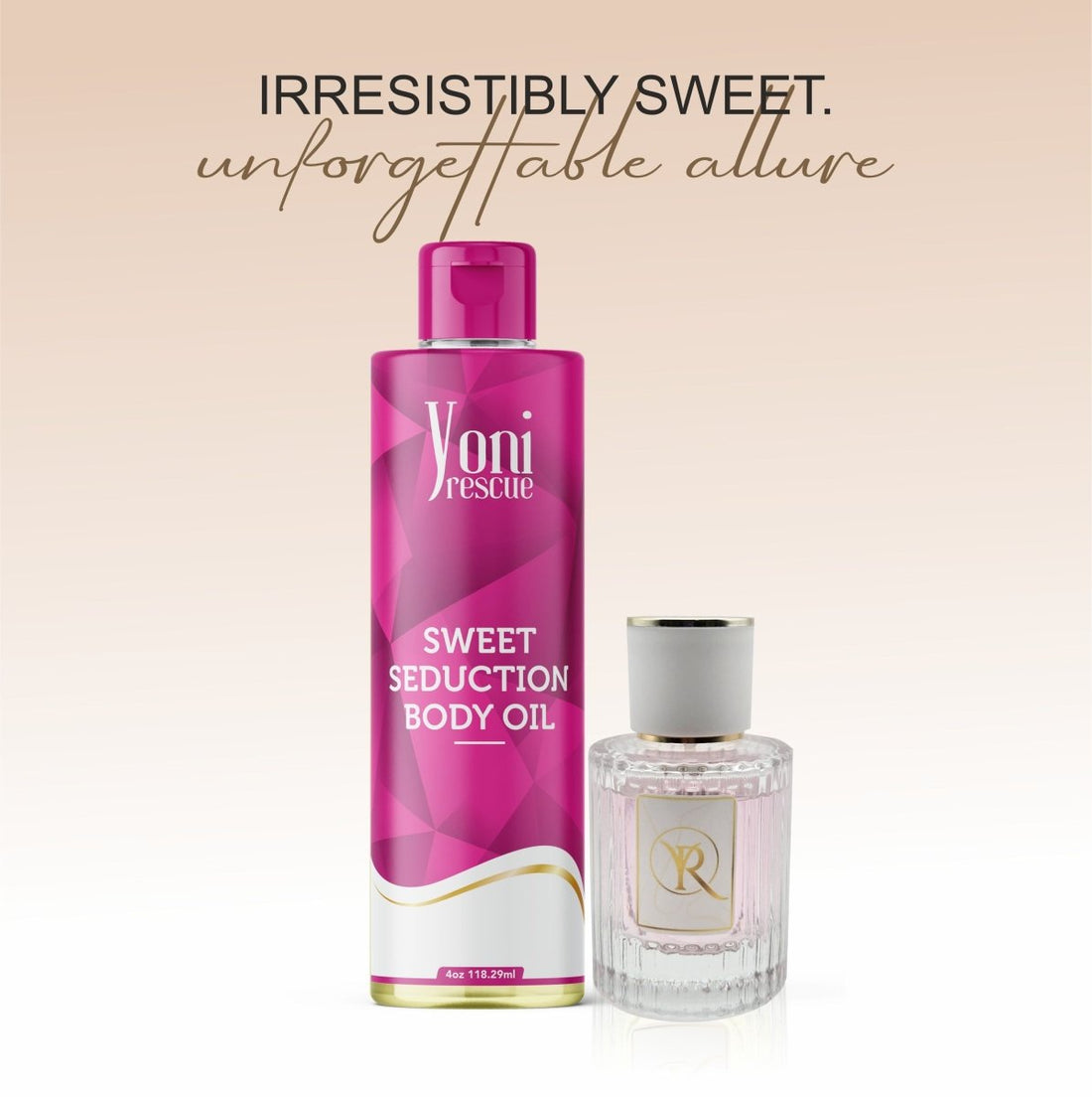 Sweet Seduction 2 pc set - Body Oil + Eu De Parfum - bundles - Yoni Rescue