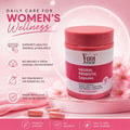Vaginal Probiotics for Women pH Balance with Prebiotics & Lactobacillus – Vaginal Health Supplement – Support Healthy Vaginal Odor & Flora, 60 Count (Pack of 1), 1 Month Supply - Women Health - Yoni Rescue