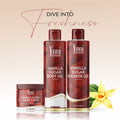 Vanilla Sugar Trio Bundle - Shower Gel + Body Oil + Sugar Scrub - bundles - Yoni Rescue