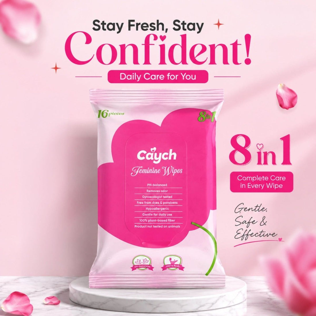 Yoni Rescue Feminine Wipes - Women Health - Yoni Rescue